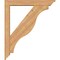 Ekena Millwork Funston Traditional Smooth Bracket w/ Offset Brace, Western Red Cedar, 5 1/2"W x 34"D x 40"H BKT0604X34X40FST01SWR - alternate 2